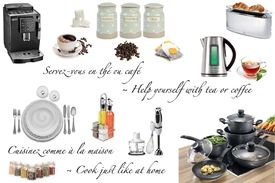 Saxe & the City: Équipement de cuisine